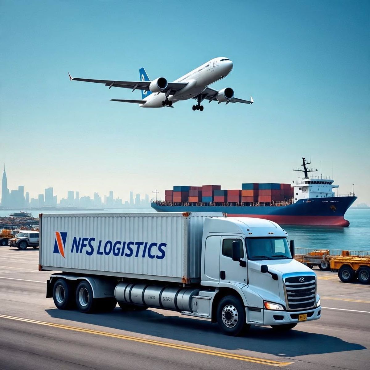 ERP for Trading and Distribution Management ERP system managing inventory and logistics in a trading and distribution warehouse