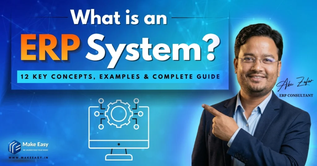 what is an erp system explained infographic 12 key concepts examples complete guide erp software business automation